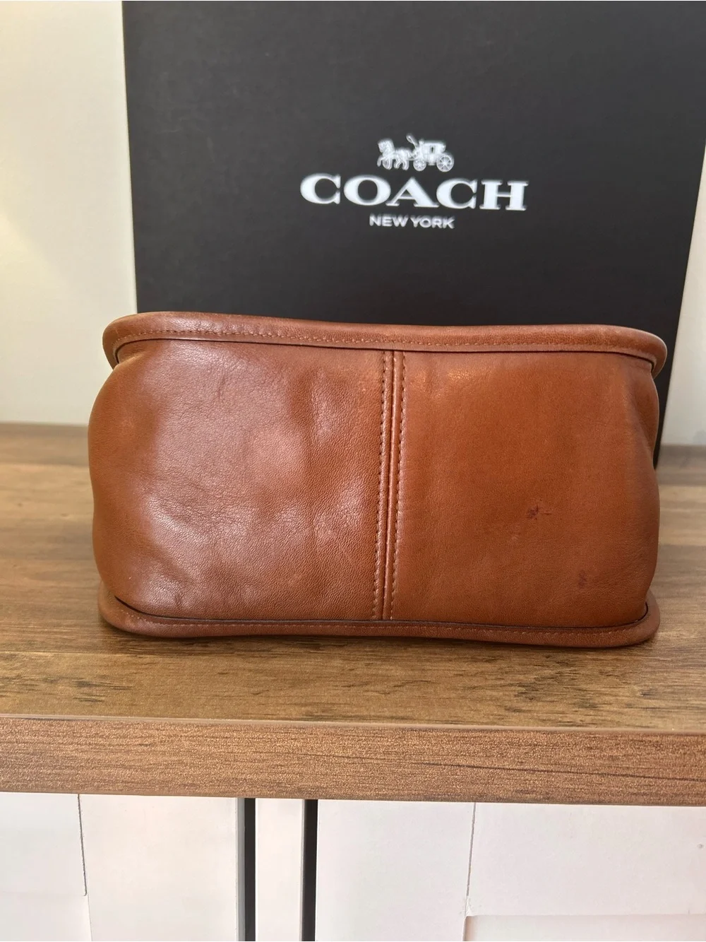 Vintage Coach Janice Legacy 9950 Burnished Camel 2005